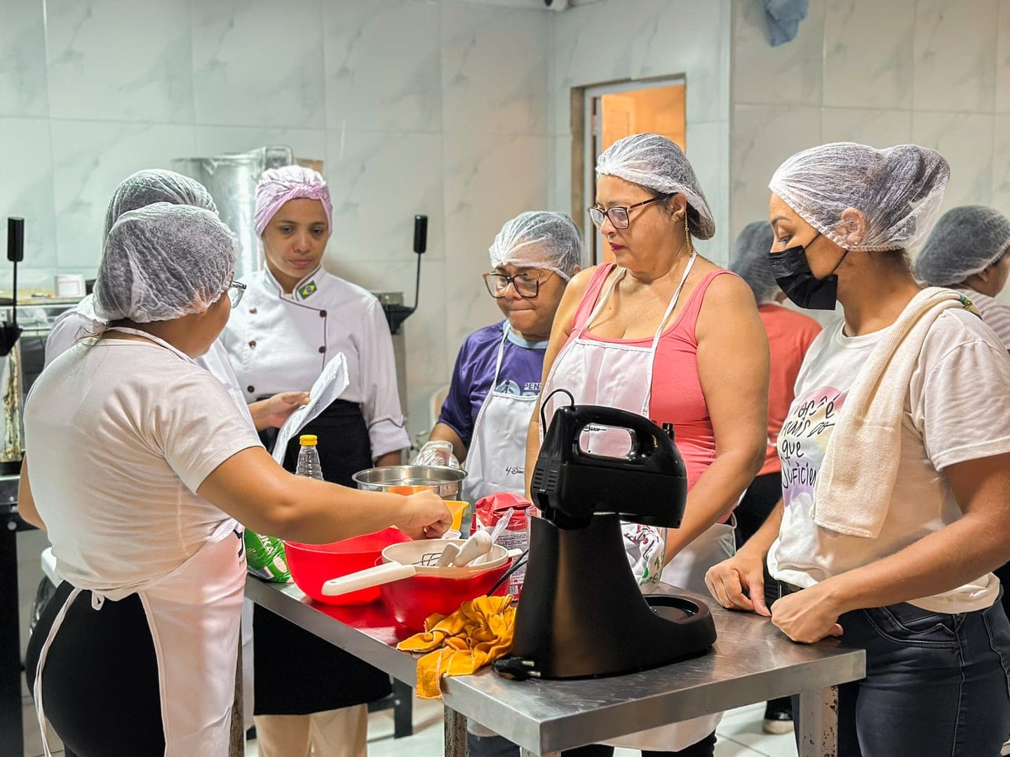 Inclusão Produtiva — atividade do Corre do Bem